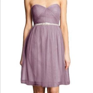 Jenny Yoo Wren Convertible Mink Grey